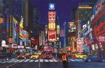 Ken Keeley - Times Square After 9-11 | 3-D Collage | Signed | Size 22 x 34