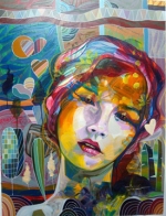 Tadeo - Crazy About You | Oil on Canvas | Signed | Size 36 x 48 (unframed)
