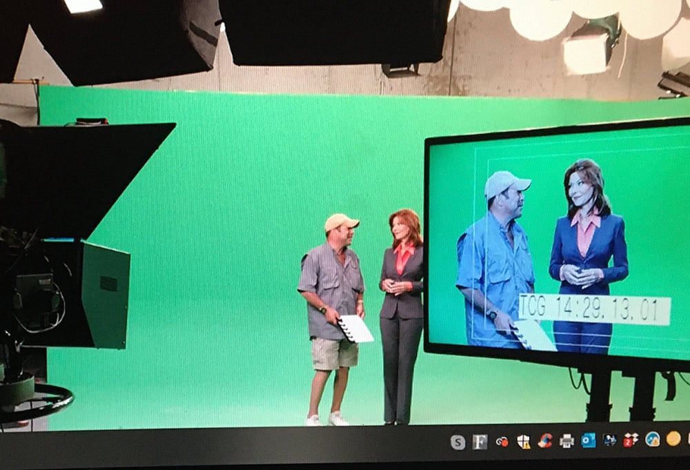 Janice Hamilton on Green Screen